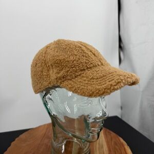 Matt Gap Kids Brannon Brown Sherpa Baseball Hat sz S/M girls boys